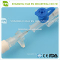 Disposable I.V. cannula with butterfly wings